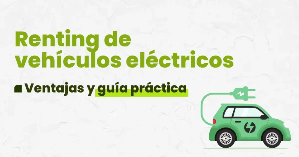 portada de la noticia sobre Renting de vehículos eléctricos