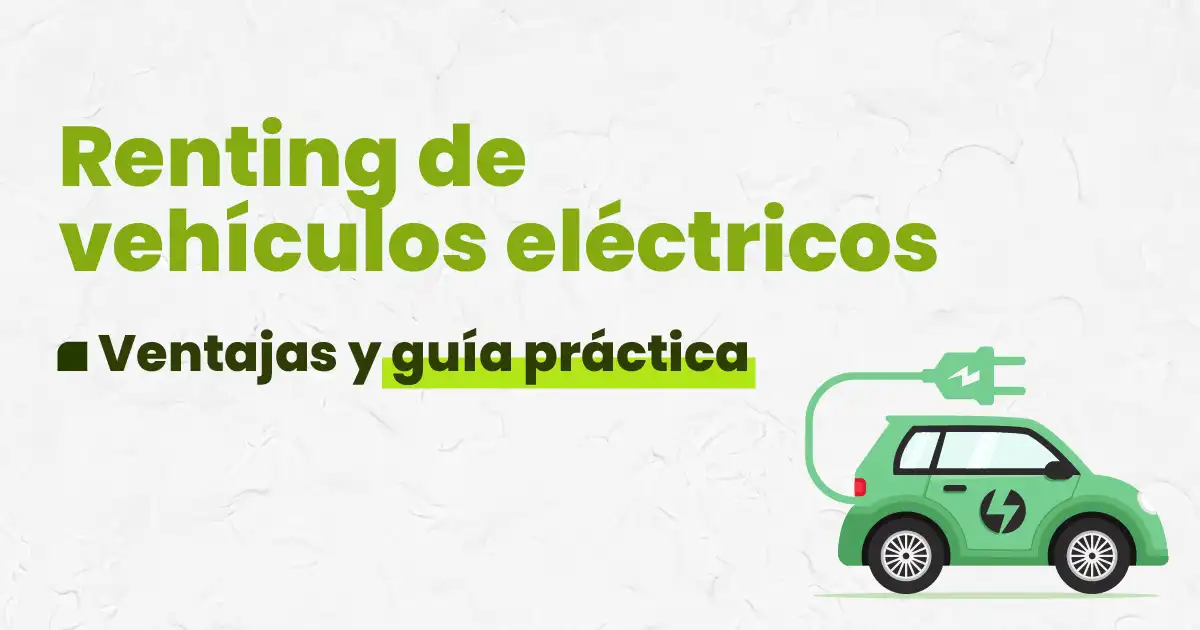 portada de la noticia sobre Renting de vehículos eléctricos